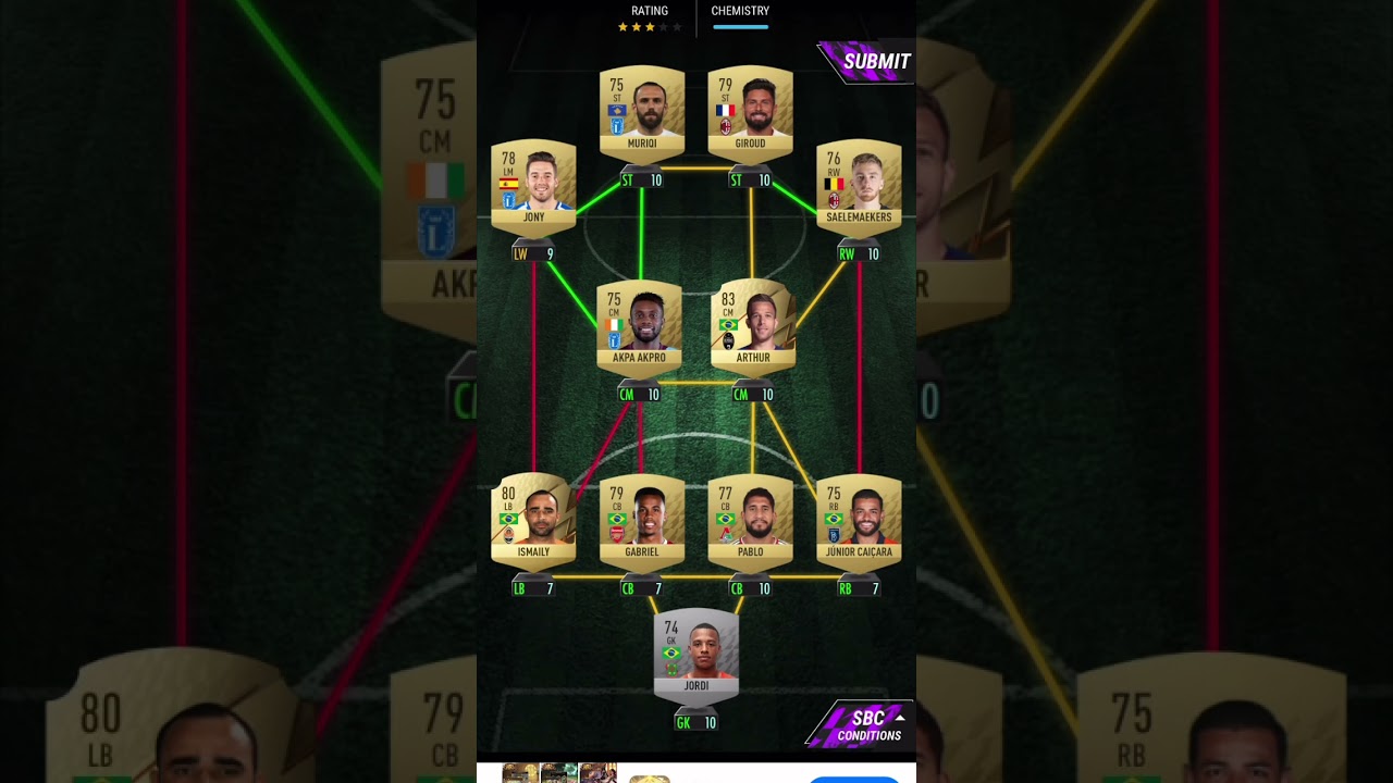 LATIUM SBC - Serie A Hybrid - Madfut 22 SBC Solution