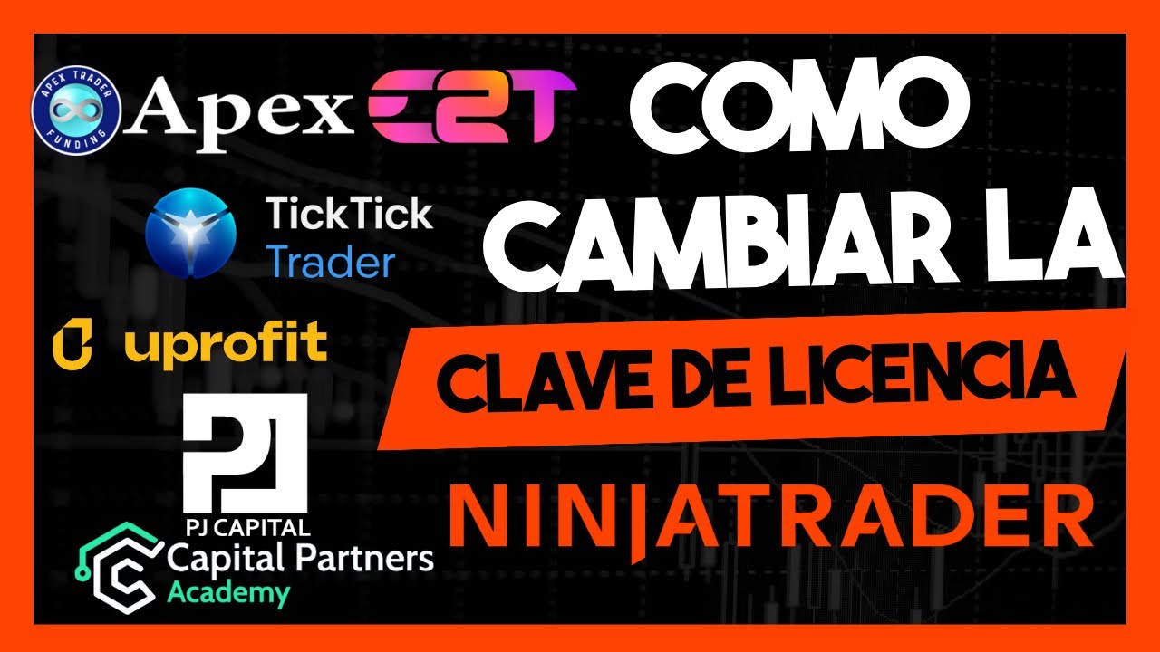 Cambiar Licencia de Ninjatrader - Cambiar licencia de empresas de fondeo Ninjatrader