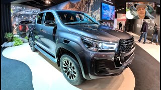 Toyota Hilux GR Sport SUV pick-up truck Gazoo Racing edition MY23 walkaround and interior W0823