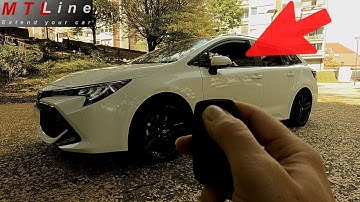 Toyota Corolla - remote windows open/close activation - vključitev odpiranja stekel z daljincem