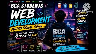 BCA Web Development Motivation Song 2026 | Dream Code Create Your Future 🌐💻🔥