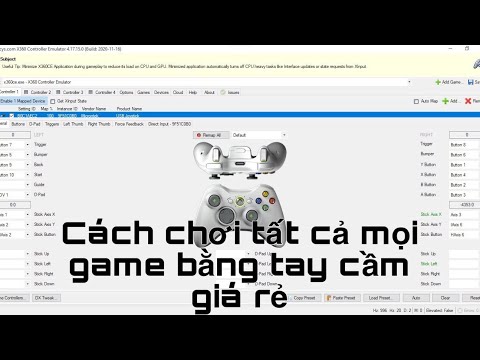 Video Cách Chơi Tất Cả Mọi Game Bằng Tay Cầm Giá Rẻ , Tay Cầm Fake | Cầm Fake Thành Tay Cầm Xbox 360 - youtube