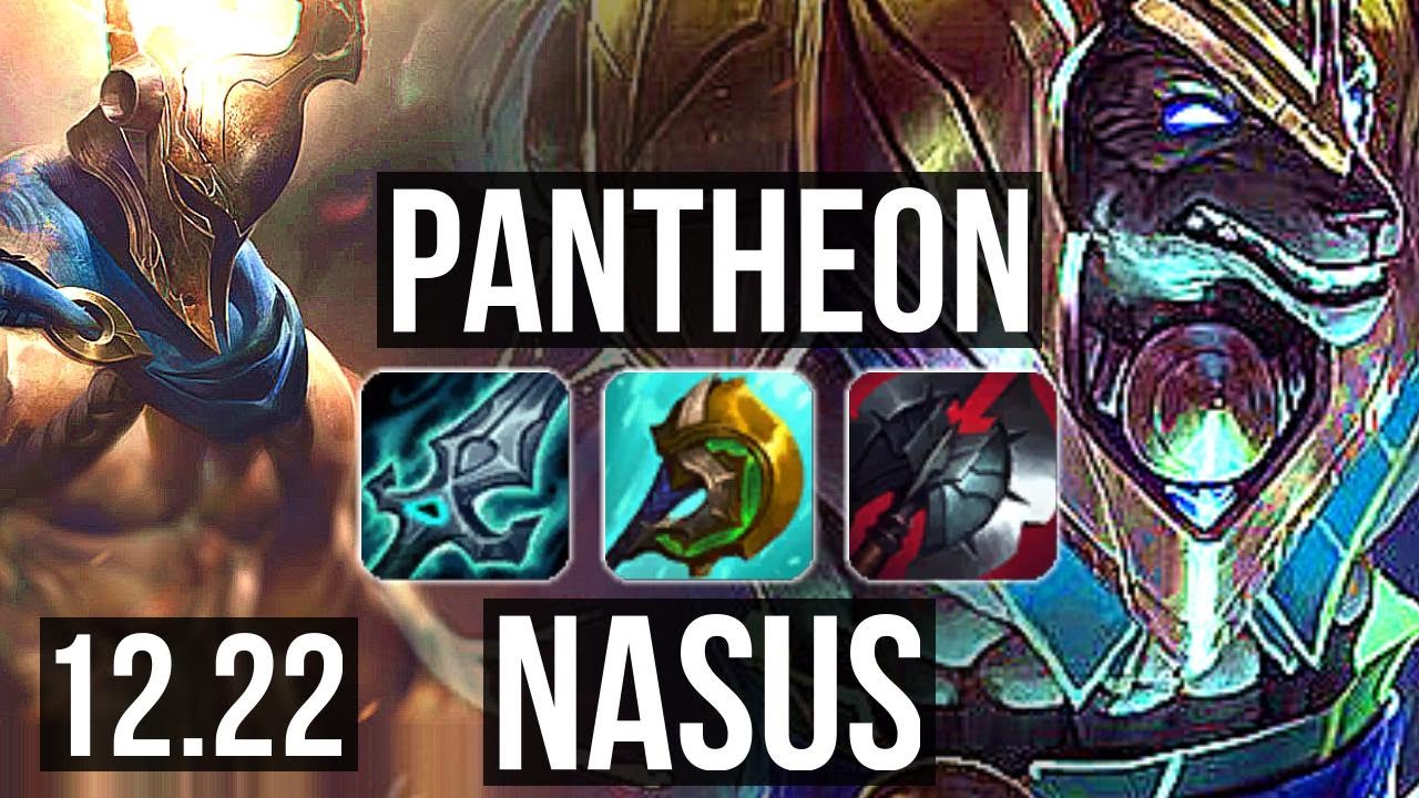 PANTH vs NASUS (MID) | 14/2/8, Godlike | TR Diamond | 12.22