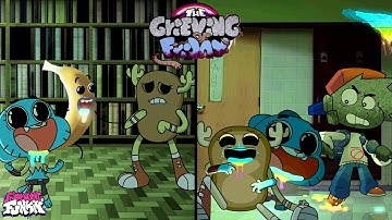 FNF: Penny VS Joy virus // The Grieving Of Friday // Gumball Mod █ Friday Night Funkin