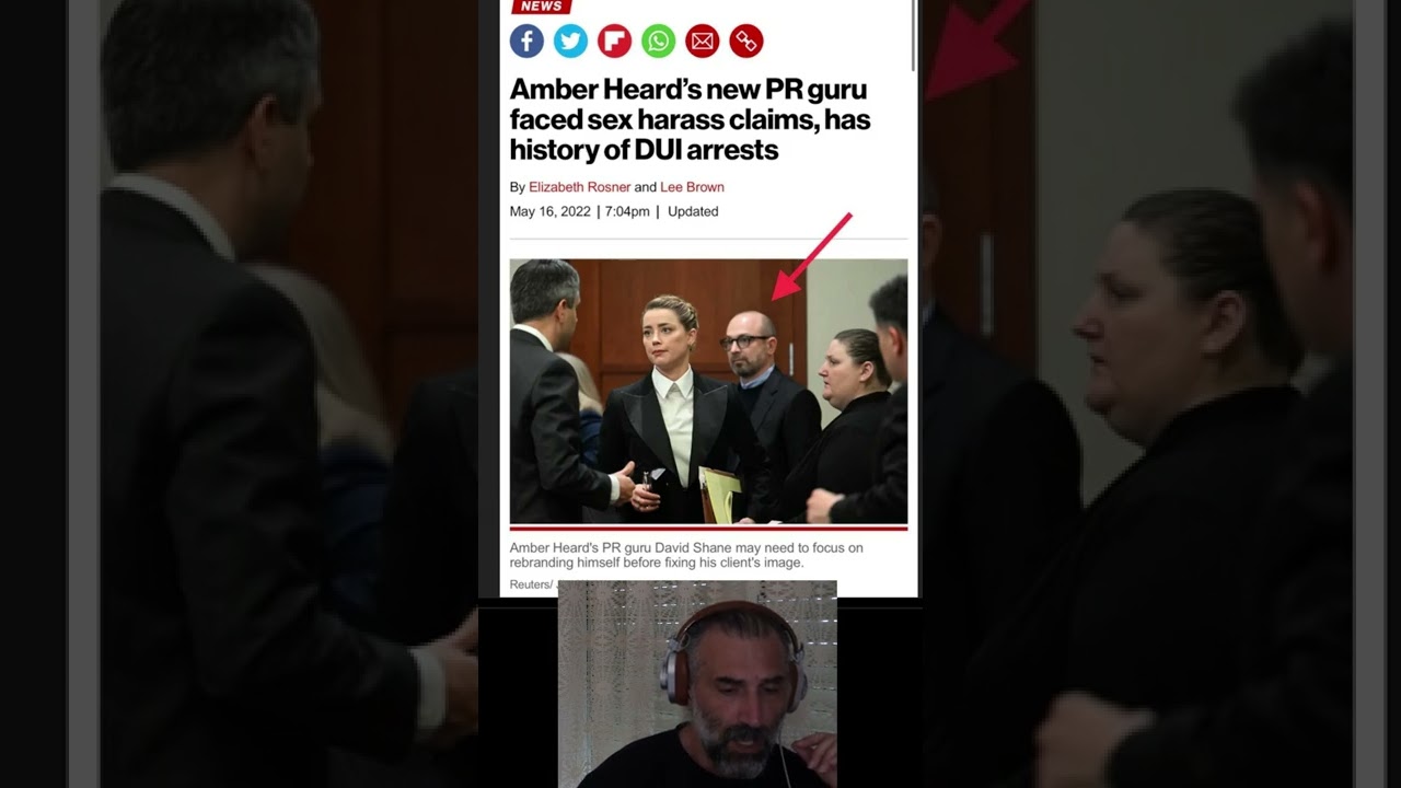 Amber Heard  shady PR GURU unmasked 