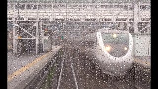 天下分け目の決戦地を走行して東海道新幹線と立体交差する関ヶ原駅～柏原駅間を走行する東海道本線下り311系の前面展望