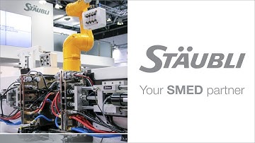 Complete quick mold change process by Stäubli for the Plastics Industry