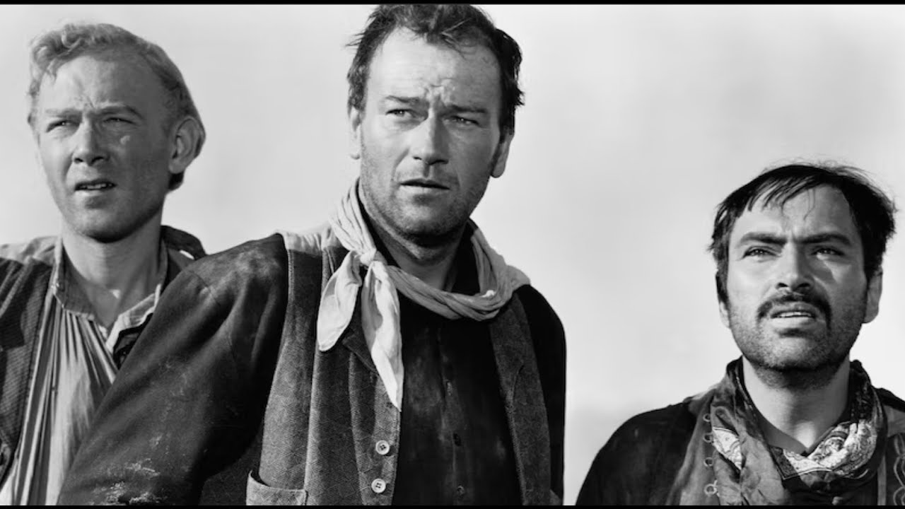3 GODFATHERS ('48) | John Wayne, Harry Carey Jr., and Pedro Armendáriz