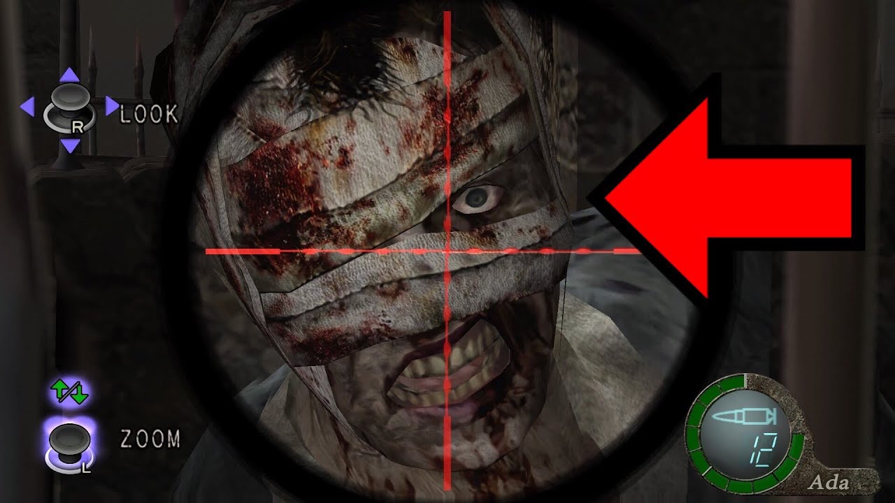 衝撃の結末 バイオハザード4 チェーンソー女を0距離から見ると Resident Evil 4 Ps4 Youtube