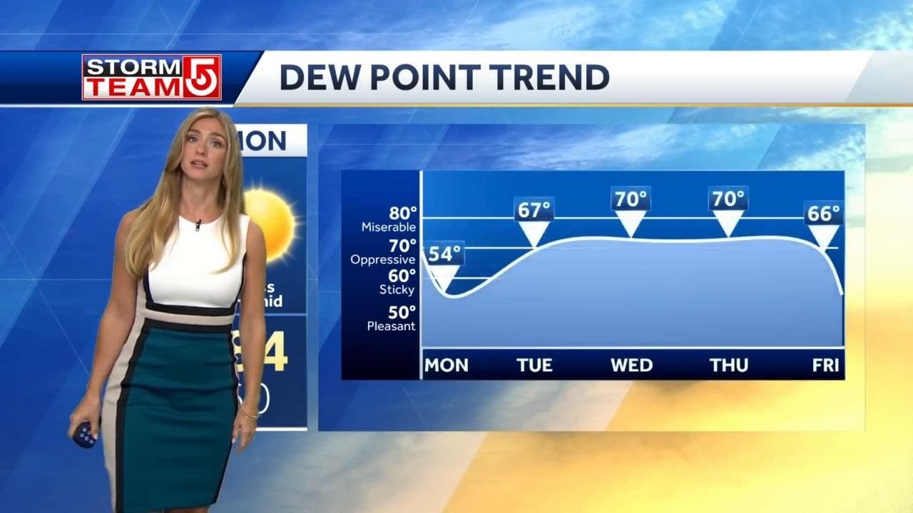 breaking free Video: Humidity, rain set to return during work week