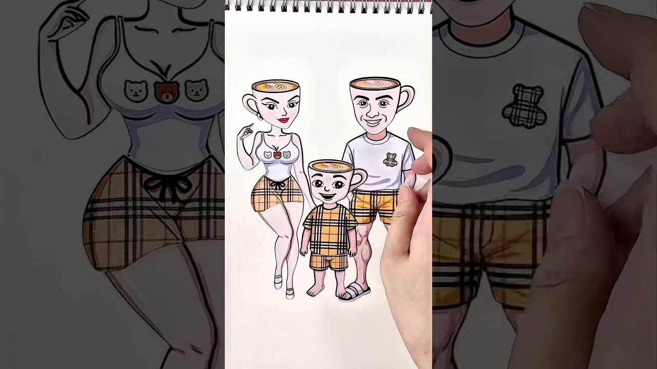 A LOVELY FAMILY Ballerina Cappuccina ❤️ 