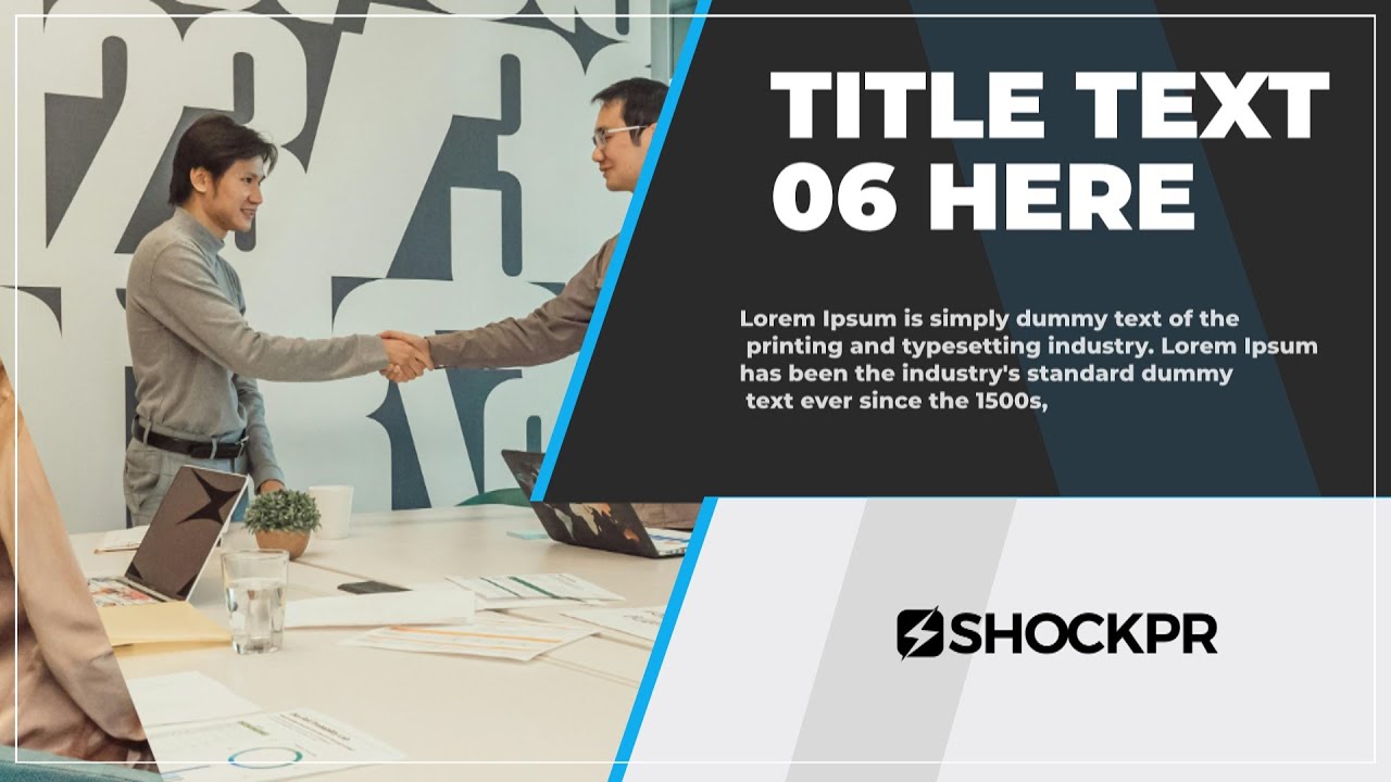 Modern Media Presentations Template Sony Vegas Pro 12 ..21 And Above