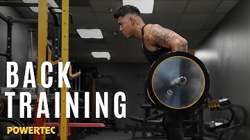 Training Back on the Workbench Power Rack - Powertec