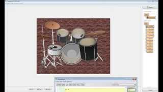 Greenfoot Drum Set: Setting Up The World & Classes screenshot 3
