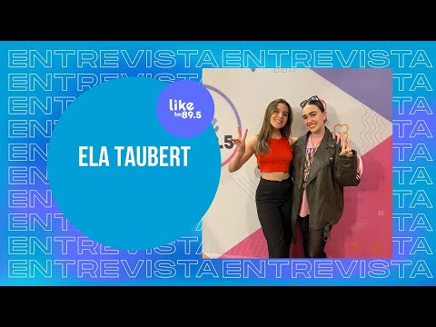 ¡Ela Taubert visitó FM Like 89.5 y nos contó todo sobre su show en Argentina!