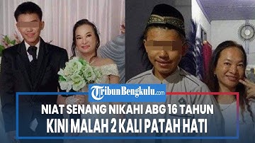 Nasib Apes Tante 41 Tahun di Kalbar, Niat Senang Nikahi ABG 16 Tahun, Kini Malah 2 Kali Patah Hati
