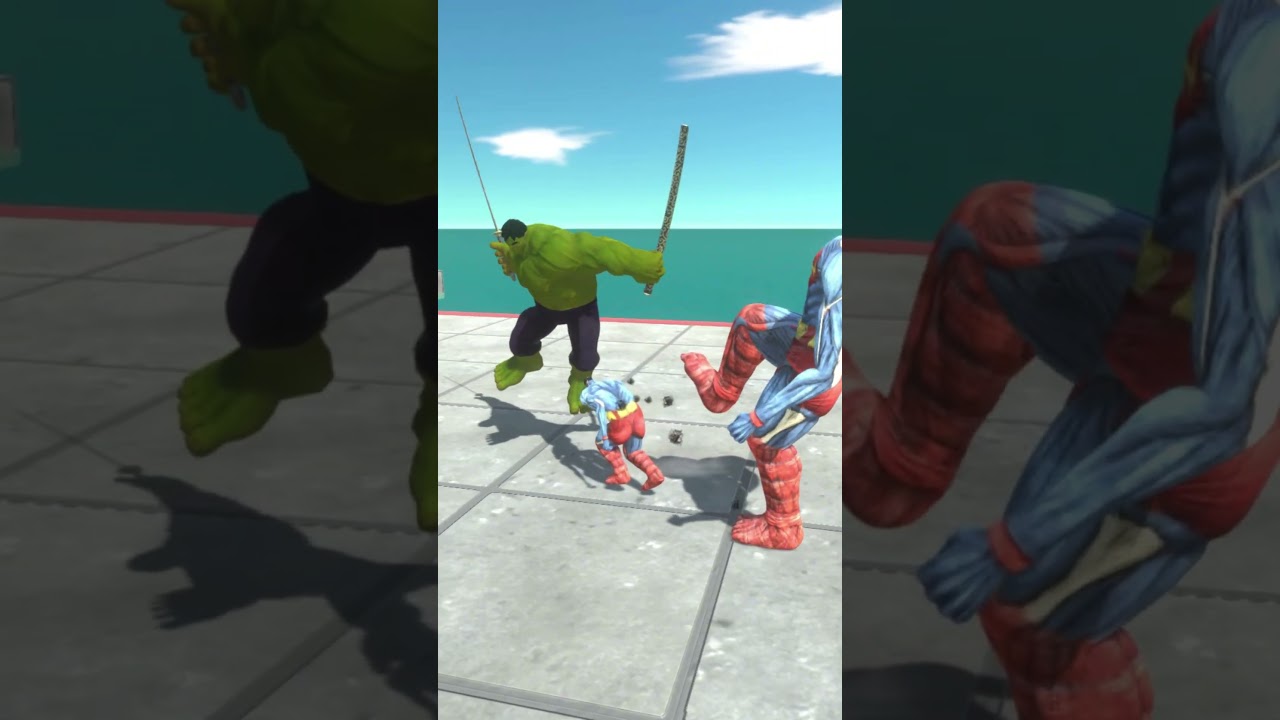 Superman Titan vs Hulk 💥