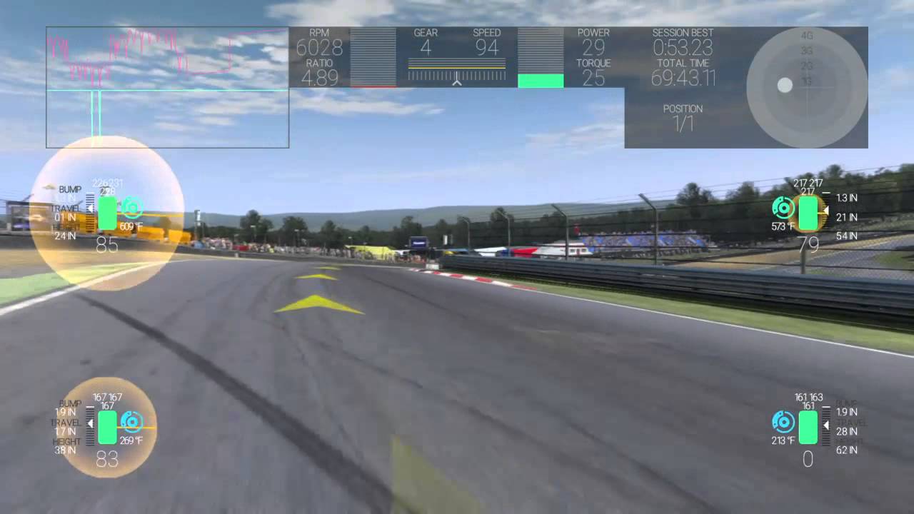 Project CARS telemetry - YouTube