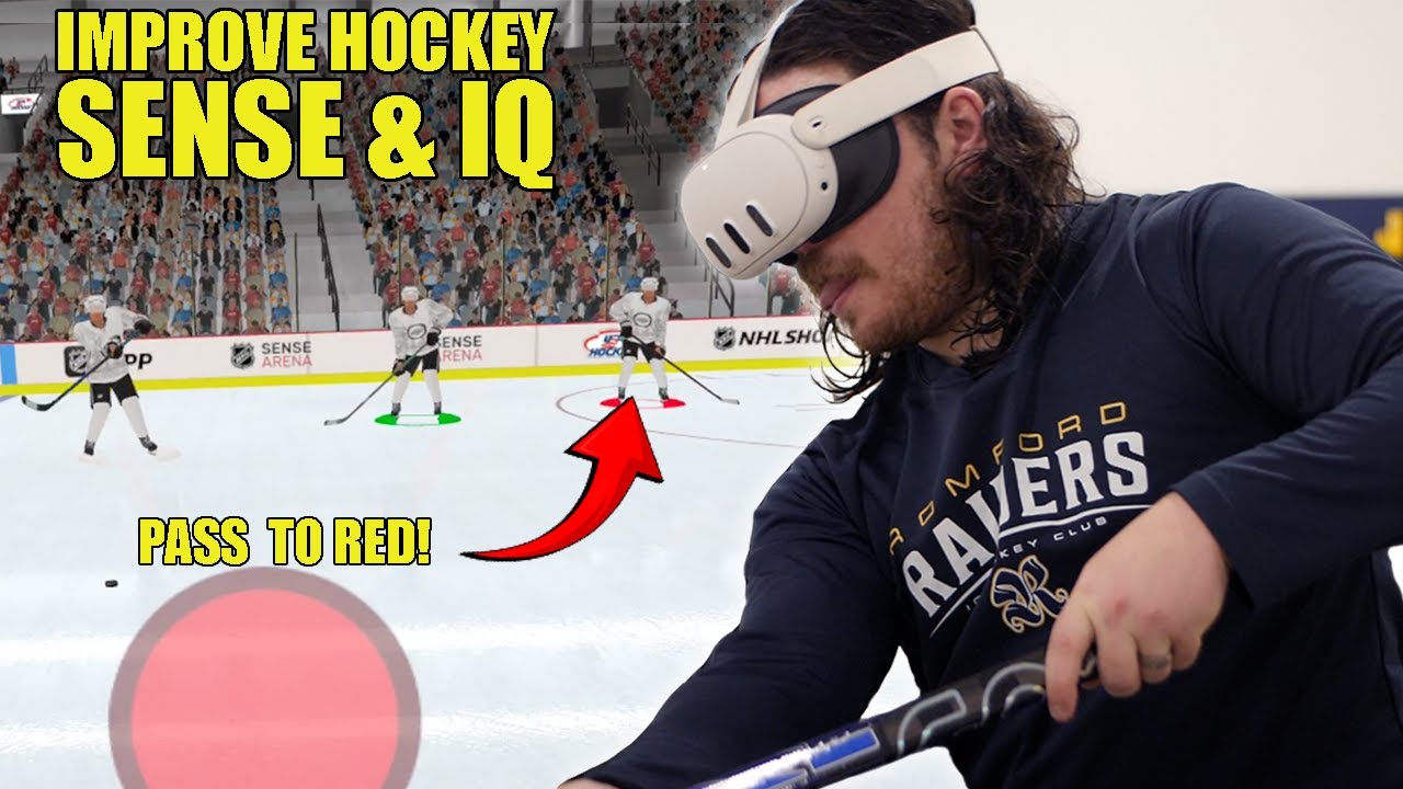 How to improve Hockey IQ the FUN WAY ! Cognitive Hockey Training NHL Sense Arena