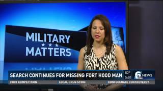 Search continues for missing Fort Hood man
