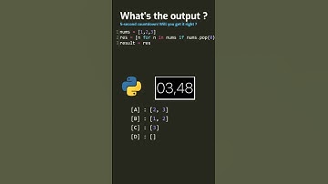 Can You Solve This Python Quiz ? 🧠 Comment Your Answer !
