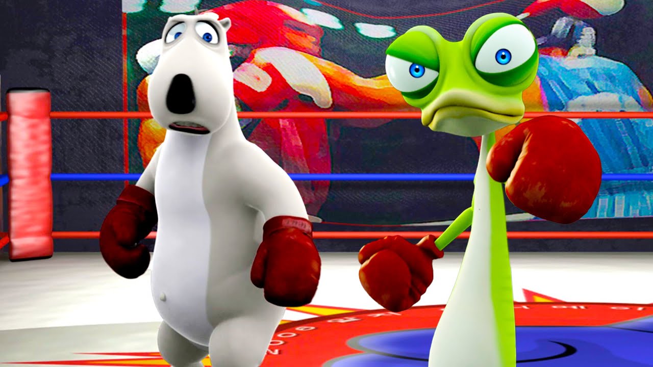 Bernard Bear - Boxing | Funniest Cartoon for Kids | Cartoon Box - Action Cartoons for Boys