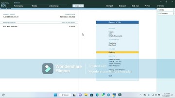 Tally prime - How to record sales returns/returns inwards or how to issue a credit note