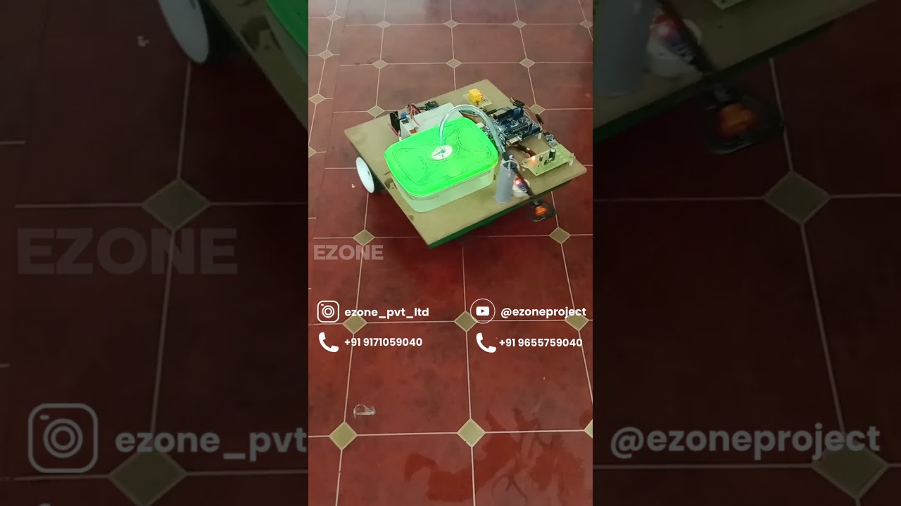 Fire Fighting Robot 🤖 | Arduino IEEE Robotics Project | Ezone Project 