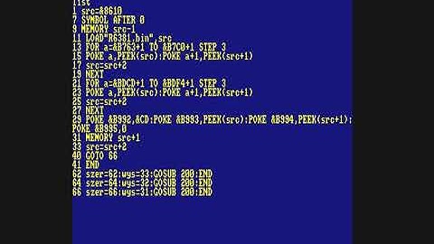 Amstrad CPC 6128 overscan with change resolution