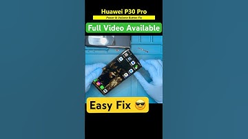 ✅ Huawei P30 Pro Power Button Repair Quickly With Diy Guide! #shorts