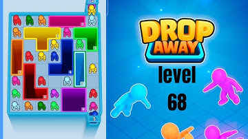 Drop Away level 68 very hard level Walkthrough Solution 