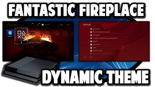 [PS4 THEMES] Fantastic Fireplace Dynamic Theme Video in 60FPS