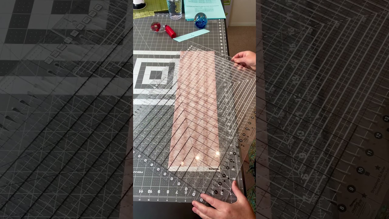 Cut your cutting time in HALF! Meet my secret weapon—the Stripology ruler! 