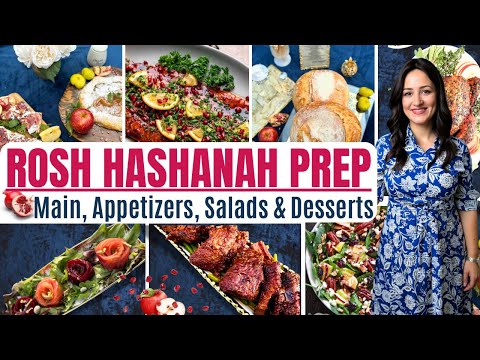 Rosh Hashanah 2024 SHABBAT PREP Orthodox Jewish Sephardic Recipes 