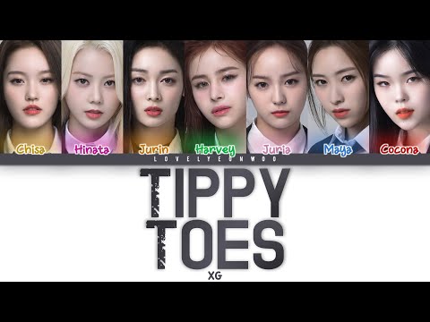 『XG』ファーストシングル　Tippy Toes  CD 歌詞  ステッカー XG』ファーストシングル Tippy Toes CD 歌詞 ステッカー - メルカリ