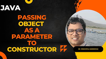 Object as a parameter to Constructor | OOP