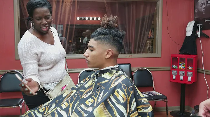Mid-Bald Fade Haircut