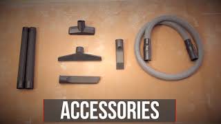 Watch the product video for RIDGID 1610RV - 16 Gallon Stainless Steel Wet Dry Vac With Cart
