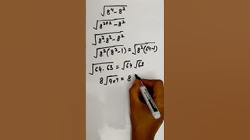 Nice Square root Math Simplification Olympiad Nice exponent #squareroot #shorts #maths