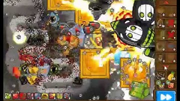 Bloons Monkey City Contested Territory (BMC) - Round 100 With Ice Stall Sniper Farming!