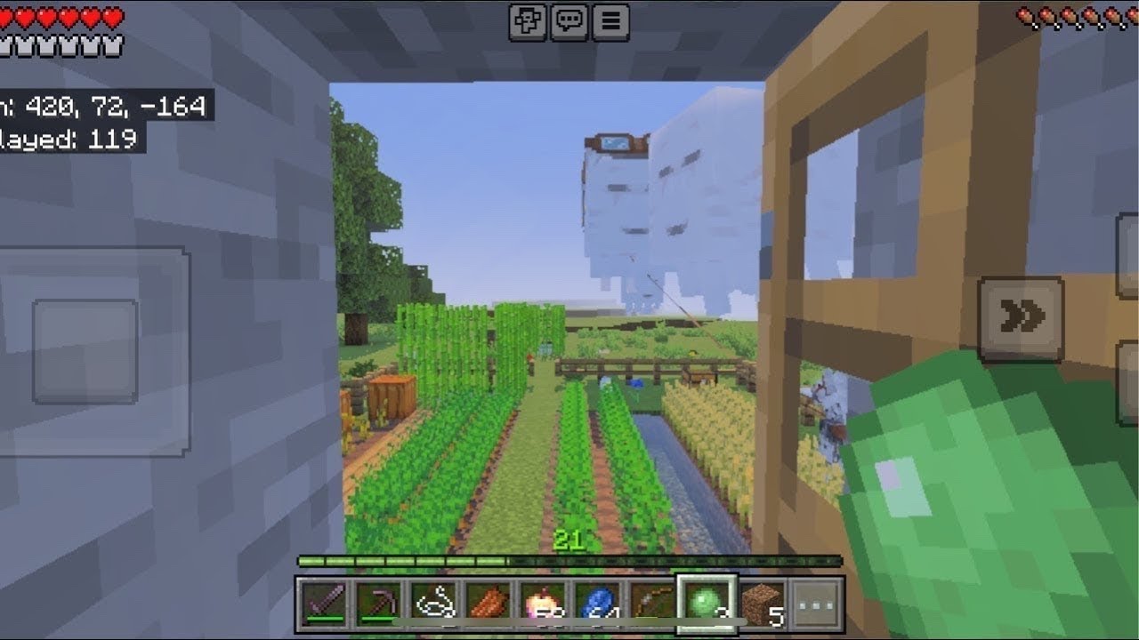 Playing Minecraft LIVE