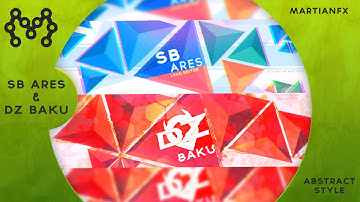 Speed Art #1 - SB Ares and DZ Baku Banner - Abstract 2D Style