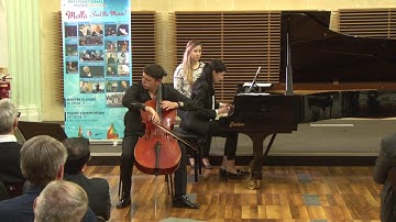 "Meditation" from Thais. Narek Hakhnazaryan Natalia Sokolovskaya IJules Massenet