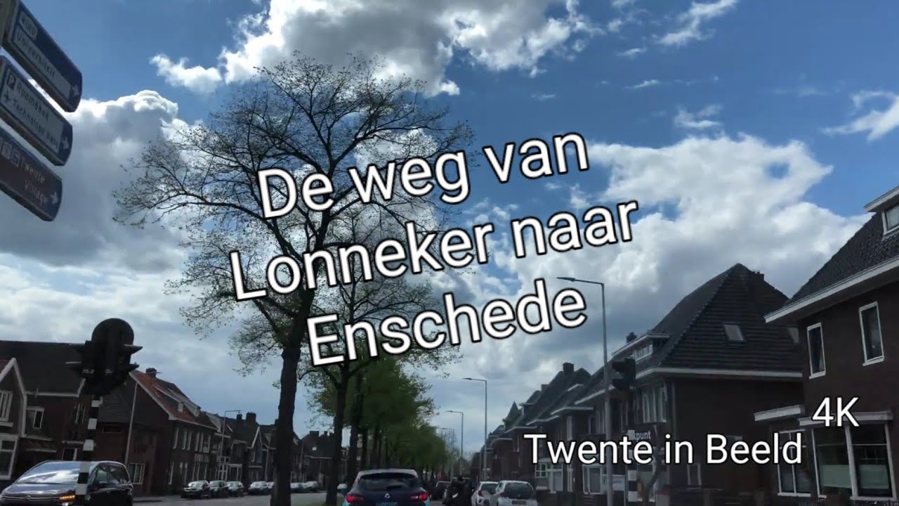 Weg van Lonneker naar Enschede