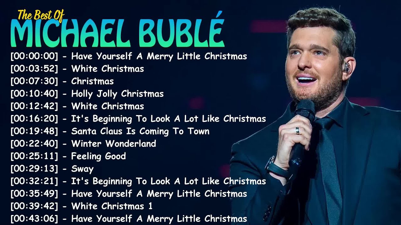 Michael Bublé Christmas Music 🎶 Cozy Playlist for Christmas Eve & Winter Nights