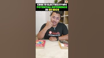 Potential Difference in 60 Secs! ⏰⚡️ Electricity Class 10 | CBSE Board Exam 2024 Preparation 📚