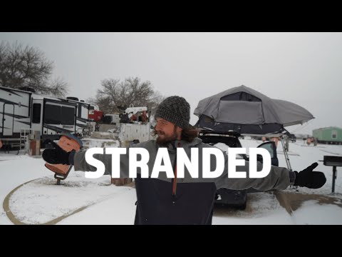 Stranded in the Texas Freeze... In a rooftop tent...