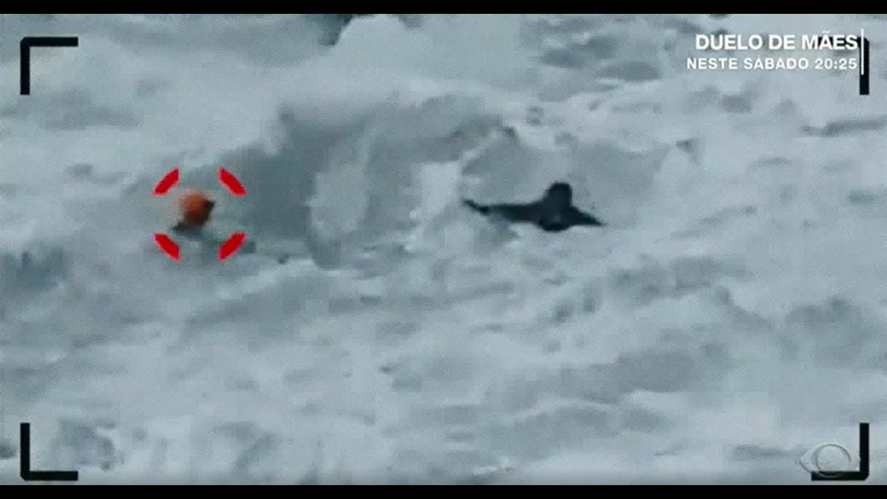 SURFISTA PERDE A PRANCHA E SALVA VIDAS FAZ RESGATE EM ALTO MAR