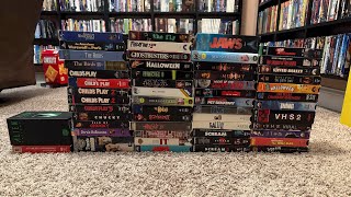 My Horrorhalloween Vhs Collection
