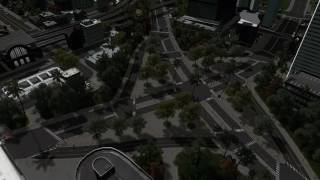Parallel flow intersection